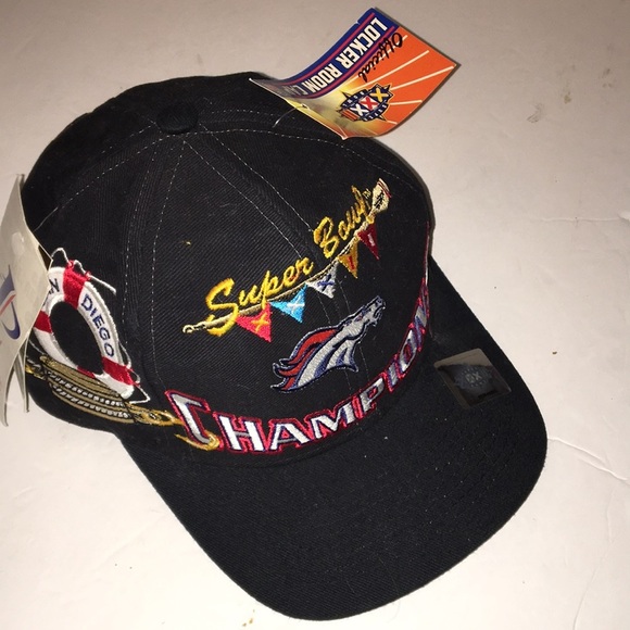 Vintage Logo Athletics Bronco Snap Back Hat 1998
